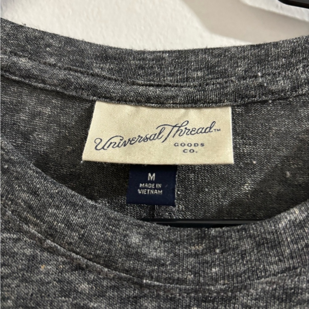 Universal Thread Charcoal Muscle Tee - Picture 3 of 7